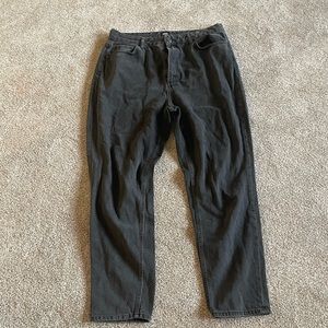 black bdg mom jean
